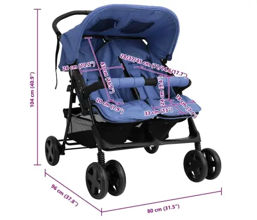 Kaksikute Käru, Tumesinine, Teras