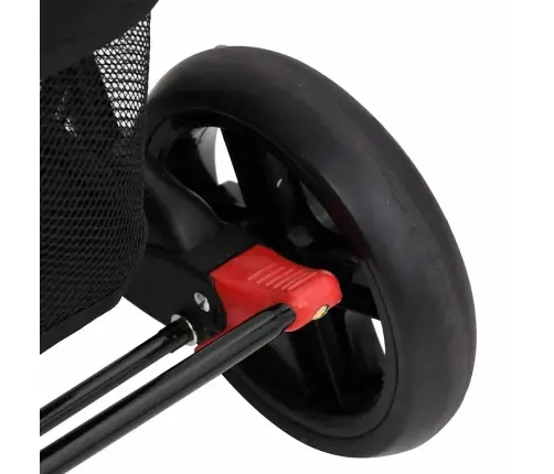 Dvīņu Ratiņi, Sarkani, Tērauds Vidaxl