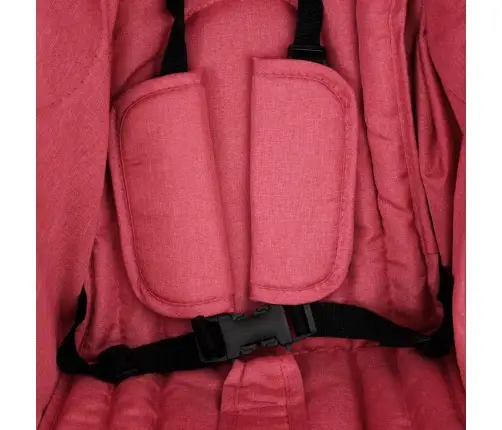 Dvīņu Ratiņi, Sarkani, Tērauds Vidaxl