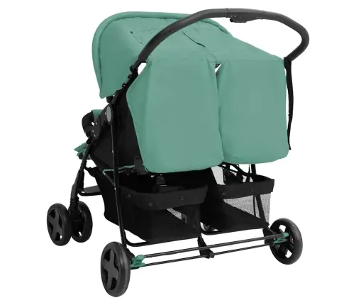 Dvīņu Ratiņi, Zaļi, Tērauds Vidaxl