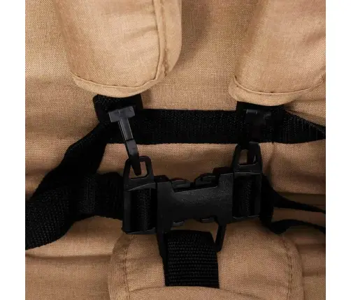 Dvīņu Ratiņi, Pelēkbrūni, Tērauds Vidaxl