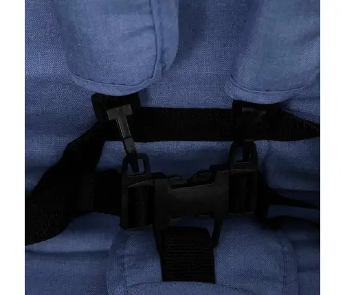 Dvīņu Ratiņi, Tumši Zili, Tērauds Vidaxl