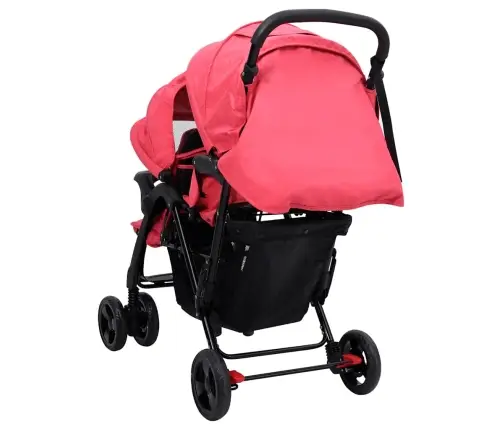 Dvīņu Ratiņi, Sarkani, Tērauds Vidaxl