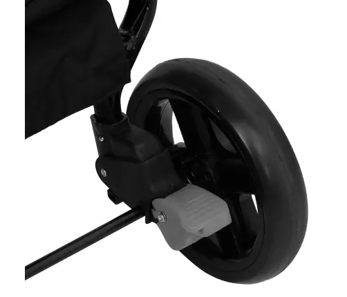 Dvīņu Ratiņi, Gaiši Pelēki Ar Melnu, Tērauds Vidaxl