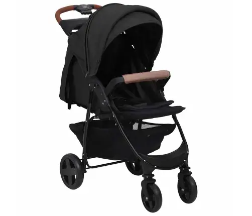 Vaikiškas Vežimėlis 2-1, Antracito Spalvos, Plienas