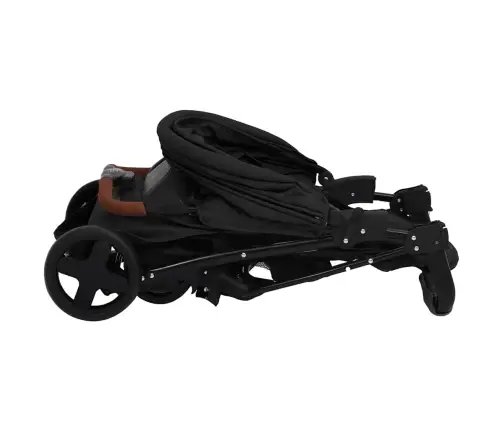 Vaikiškas Vežimėlis 2-1, Antracito Spalvos, Plienas