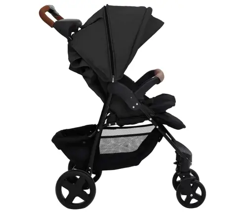 Trīs-Vienā Sporta Ratiņi Antracītpelēki, Tērauds Vidaxl