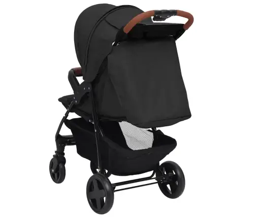 Trīs-Vienā Sporta Ratiņi Antracītpelēki, Tērauds Vidaxl