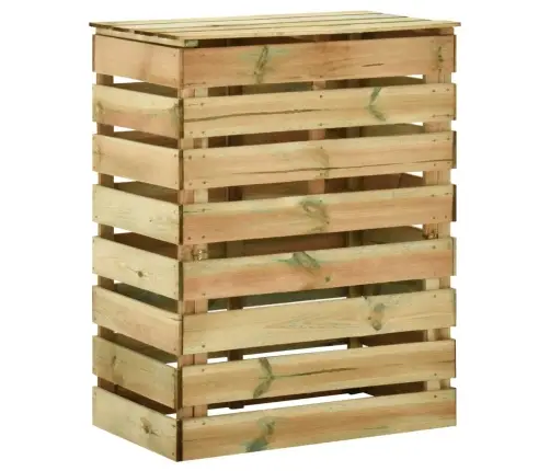 Sodo Komposto Dėžės, 2Vnt., 80X50X100cm Impregnuota Pušis