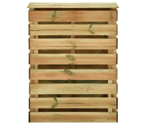 Dārza Komposta Kastes, 4 Gab., 80X50X100 Cm, Priedes Koks Vidaxl