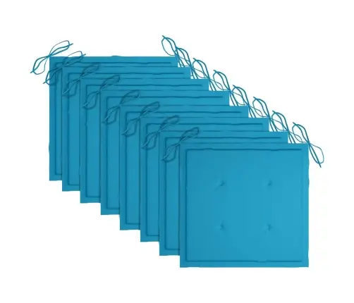 Dārza Krēsli Ar Spilveniem, 8 Gab., Akācijas Masīvkoks, Pelēki Vidaxl