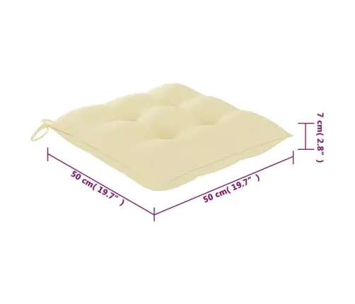 Dārza Krēsli Ar Spilveniem, 8 Gab., Akācijas Masīvkoks, Pelēki Vidaxl