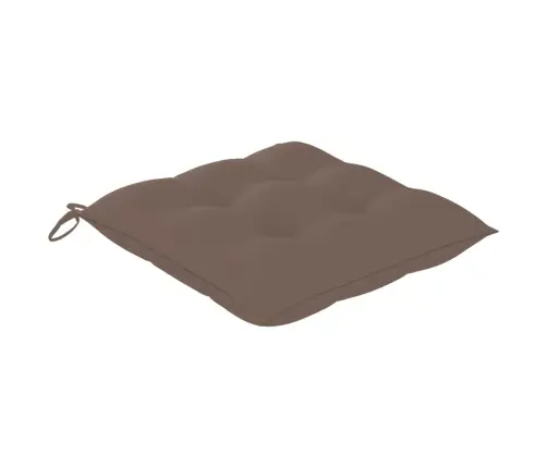 Dārza Krēsli Ar Spilveniem, 8 Gab., Akācijas Masīvkoks, Pelēki Vidaxl