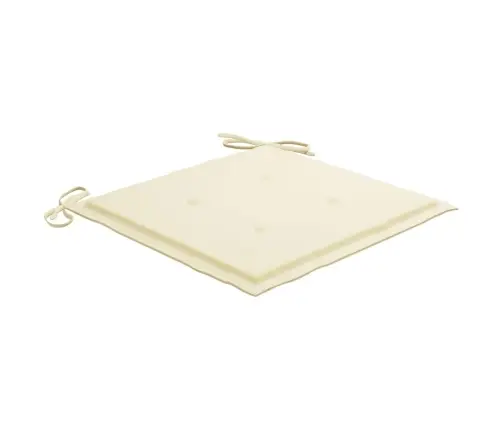 Dārza Krēsli Ar Matračiem, 4 Gab., Akācijas Masīvkoks Vidaxl