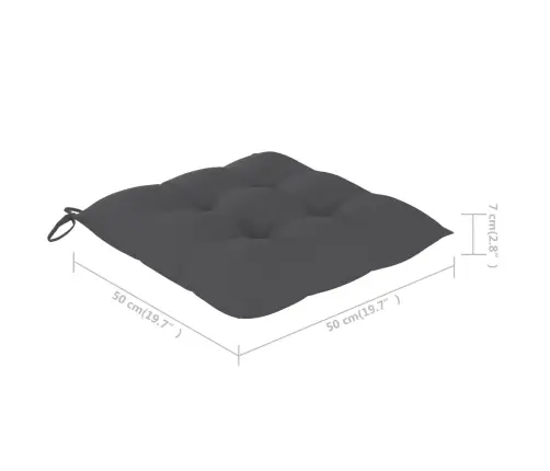 Lauko Valgomojo Kėdės Su Pagalvėlėmis, 4Vnt., Akacijos Masyvas