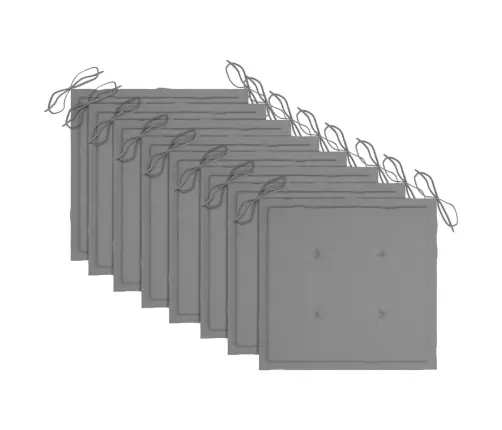 Dārza Krēsli Ar Matračiem, 8 Gab., Akācijas Masīvkoks Vidaxl