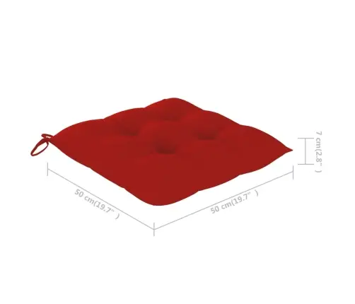 Dārza Krēsli Ar Matračiem, 8 Gab., Akācijas Masīvkoks Vidaxl