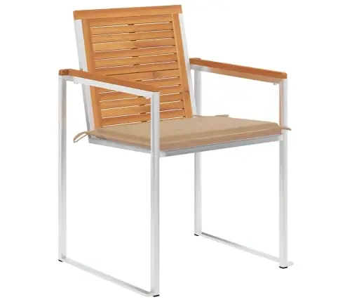 Dārza Krēsli Ar Matračiem, 4 Gab., Akācijas Masīvkoks Vidaxl Dārza Krēsli Ar Matračiem, 4 Gab., Akācijas Masīvkoks Vidaxl