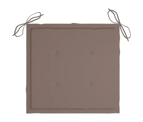 Dārza Krēsli Ar Matračiem, 6 Gab., Akācijas Masīvkoks Vidaxl