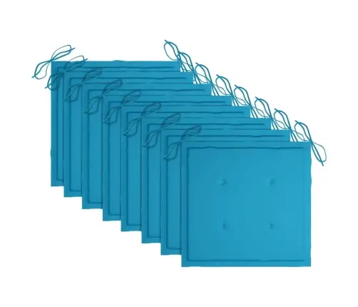 Dārza Krēsli Ar Matračiem, 8 Gab., Akācijas Masīvkoks Vidaxl