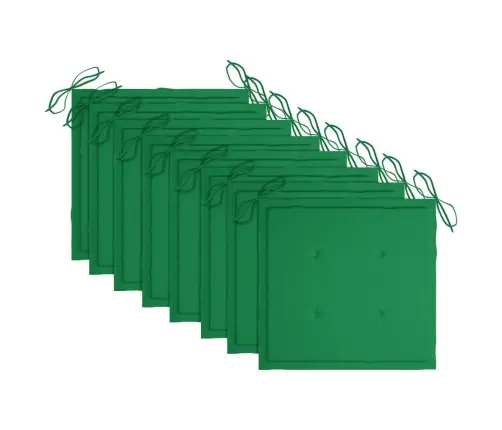 Sodo Kėdės Su Pagalvėlėmis, 8Vnt., Akacijos Medienos Masyvas