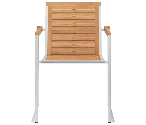 Dārza Krēsli Ar Matračiem, 4 Gab., Masīvs Tīkkoks Vidaxl Dārza Krēsli Ar Matračiem, 4 Gab., Masīvs Tīkkoks Vidaxl