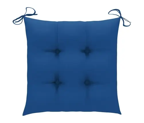 Dārza Krēsli Ar Matračiem, 4 Gab., Masīvs Tīkkoks Vidaxl Dārza Krēsli Ar Matračiem, 4 Gab., Masīvs Tīkkoks Vidaxl