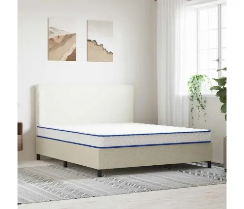 Matracis Balts 200 X 180 X 17 Cm Pu Putas Vidaxl