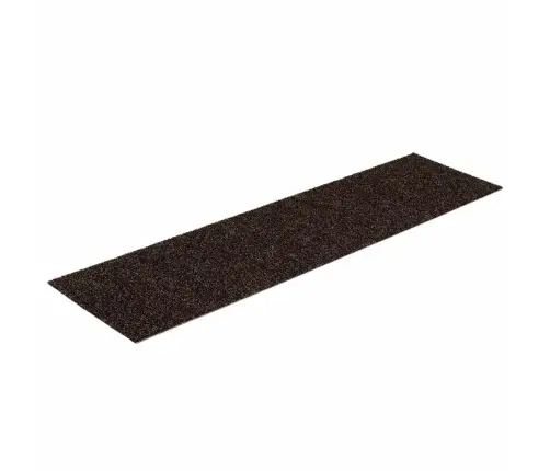 Laiptų Kilimėliai, Lipnūs, 15 Vnt., 76X20 cm Tamsiai Rudi, Stačiakampiai Laiptų Kilimėliai, Lipnūs, 15 Vnt., 76X20 cm Tamsiai Rudi, Stačiakampiai