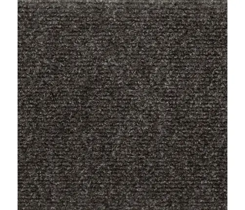 Kāpņu Paklājiņi, Pašlīmējoši, 15 Gab., 76X20 Cm, Antracīta Krāsā, Taisnstūrveida Vidaxl