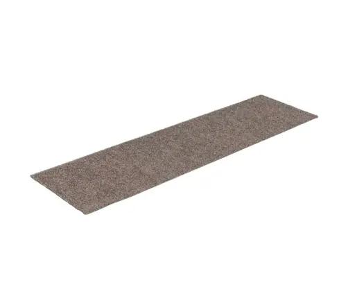 Laiptų Kilimėliai, Lipnūs, 15 Vnt., 76X20 cm Smėlio Spalvos, Stačiakampiai