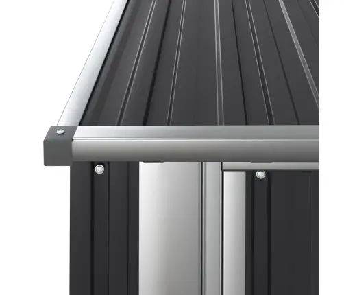 Aiakuur, Antratsiit, 180,5X97X209,5 cm Tsingitud Teras