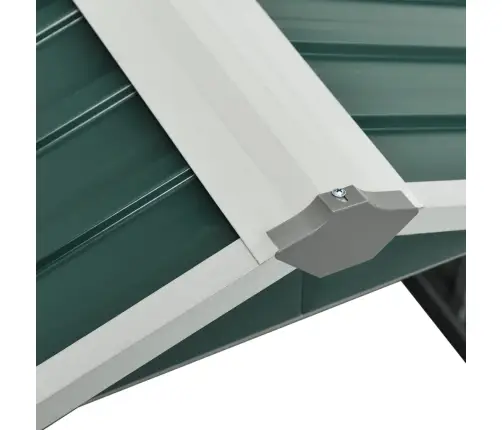 Sodo Roboto Vejapjovės Garažas, Žalias, 92X97X63cm Plienas