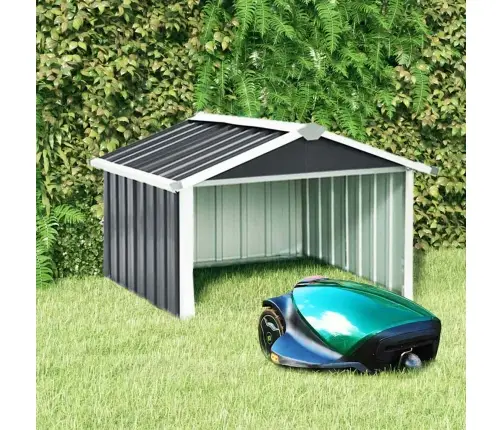 Robotizēta Zāles Pļāvēja Novietne, 92X97X63 Cm, Antracītpelēka Vidaxl