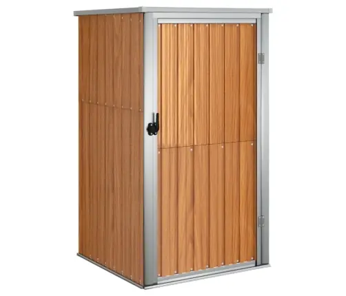 Dārza Šķūnis, Brūns, 88X89X161 Cm, Cinkots Tērauds Vidaxl