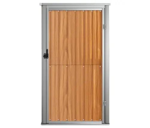 Dārza Šķūnis, Brūns, 88X89X161 Cm, Cinkots Tērauds Vidaxl