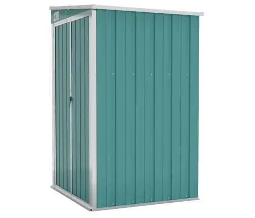 Dārza Šķūnis, Zaļš, 118X100X178 Cm, Cinkots Tērauds Vidaxl