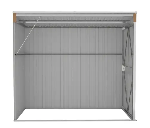 Sodo Pašiūrė, Ruda, 118X194X178cm Galvanizuotas Plienas