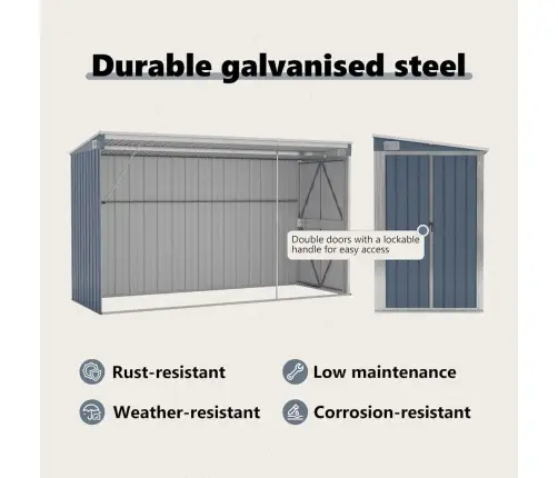 Seina Aiakuur, Hall, 118X382X178 cm Tsingitud Teras