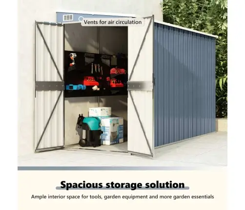 Seina Aiakuur, Hall, 118X382X178 cm Tsingitud Teras