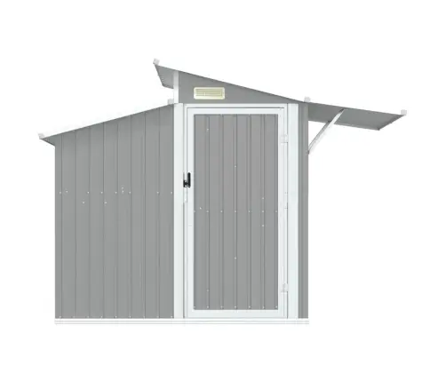 Sodo Pašiūrė, Pilka, 270X130X208,5cm Galvanizuotas Plienas