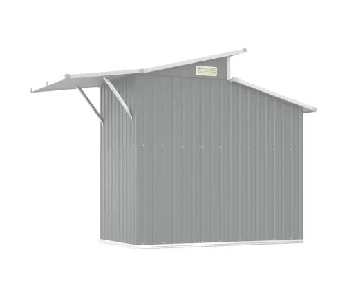 Sodo Pašiūrė, Pilka, 270X130X208,5cm Galvanizuotas Plienas