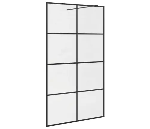 Dušinurga Sein, Läbipaistev Esg-Klaas, 115X195 cm Must