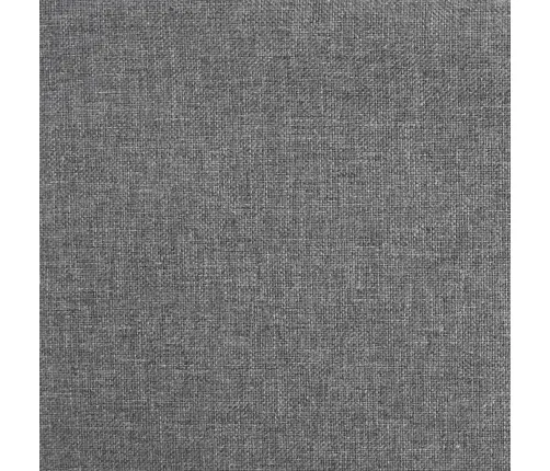 Bāra Krēsli, 2 Gab., Pelēks Audums Vidaxl