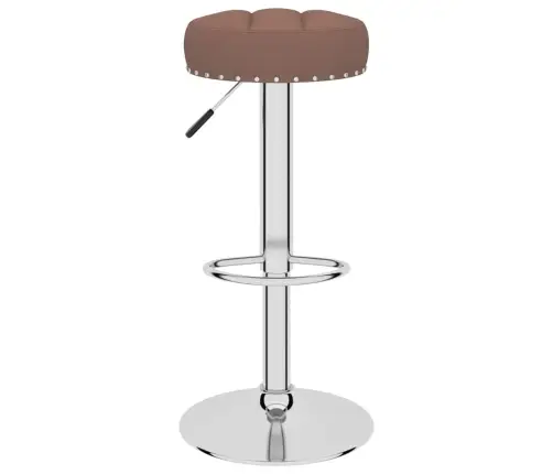 Bāra Krēsli, 2 Gab., Brūns Audums Vidaxl