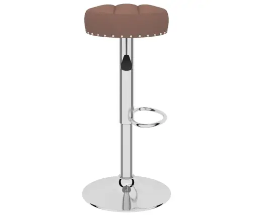 Bāra Krēsli, 2 Gab., Brūns Audums Vidaxl