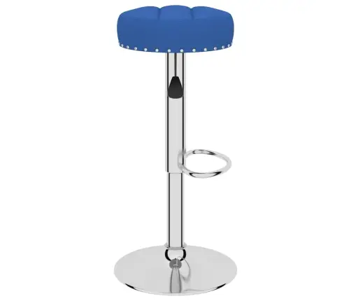 Bāra Krēsli, 2 Gab., Zils Audums Vidaxl