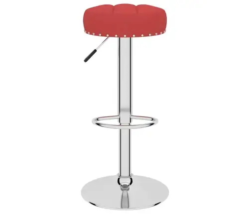 Bāra Krēsli, 2 Gab., Vīnsarkans Audums Vidaxl