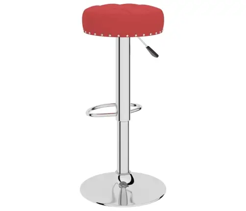 Bāra Krēsli, 2 Gab., Vīnsarkans Audums Vidaxl