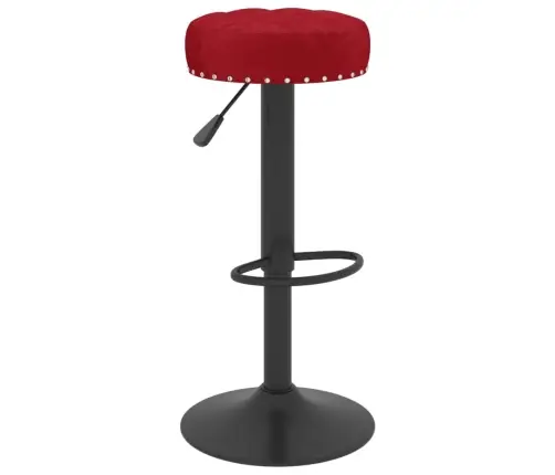 Bāra Krēsli, 2 Gab., Vīnsarkans Samts Vidaxl